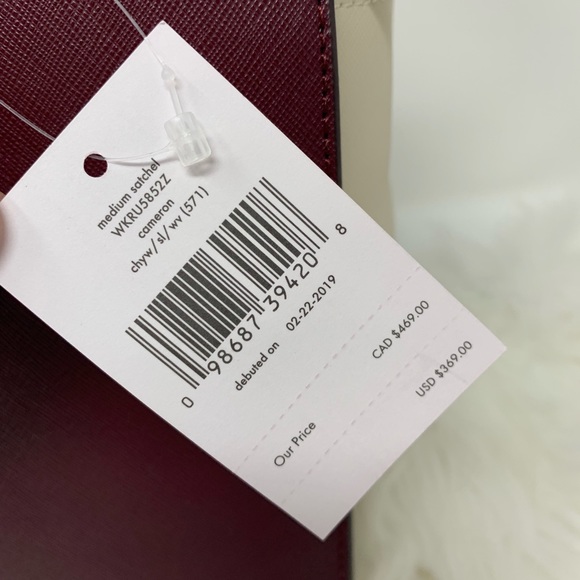 Kate spade Cameron medium satchel Cherrywood - Picture 5 of 7